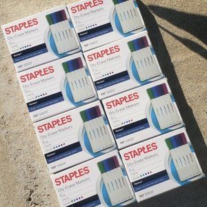40 Dry Erase Markers 5 colors $24 for all